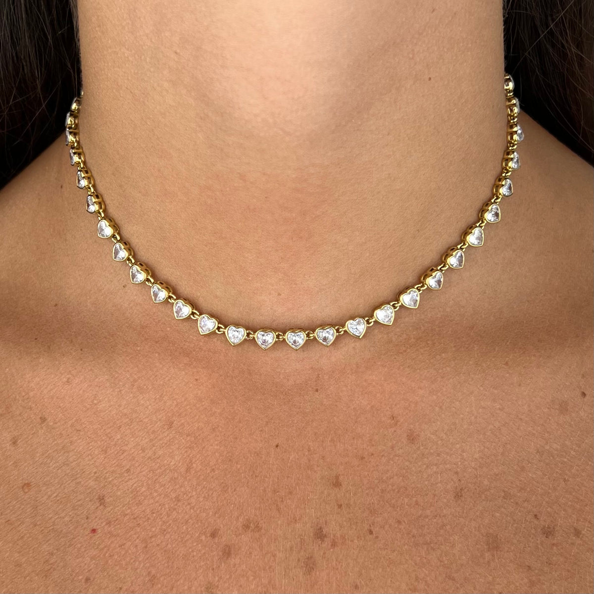 Collana Cuoricini - dettaglio