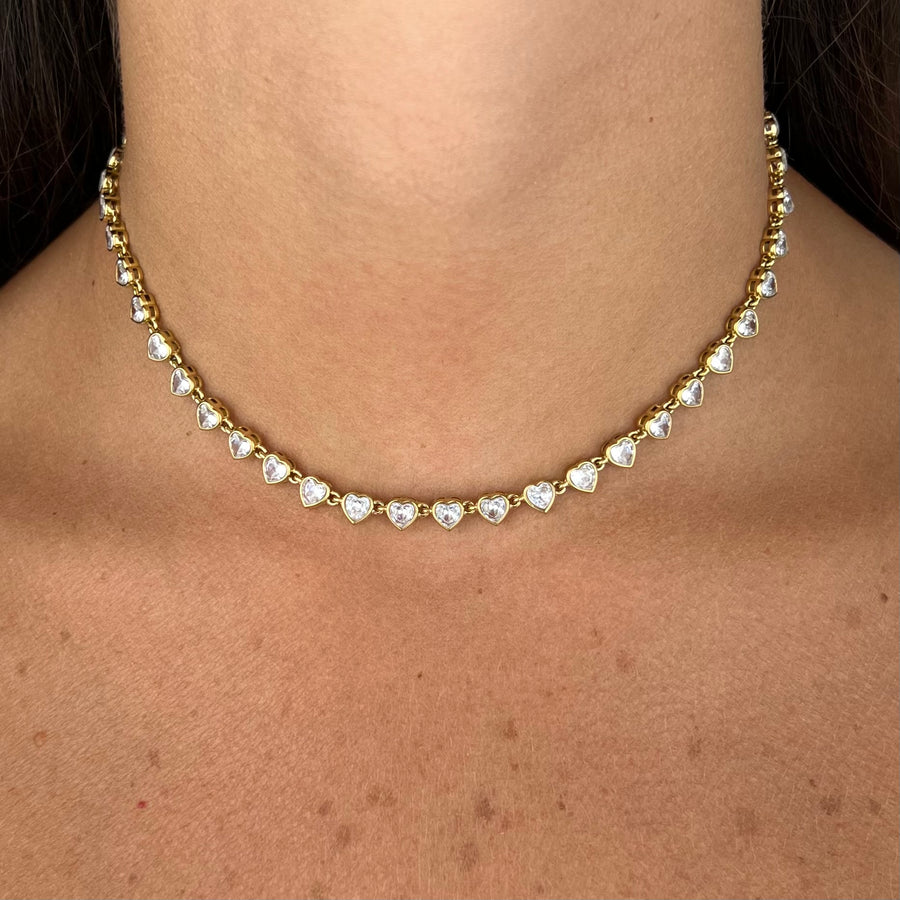 Collana Cuoricini - dettaglio