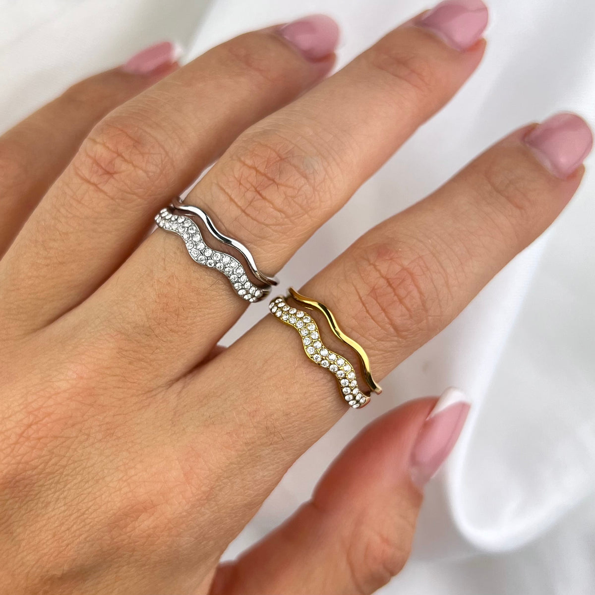 Anello Zig Zag