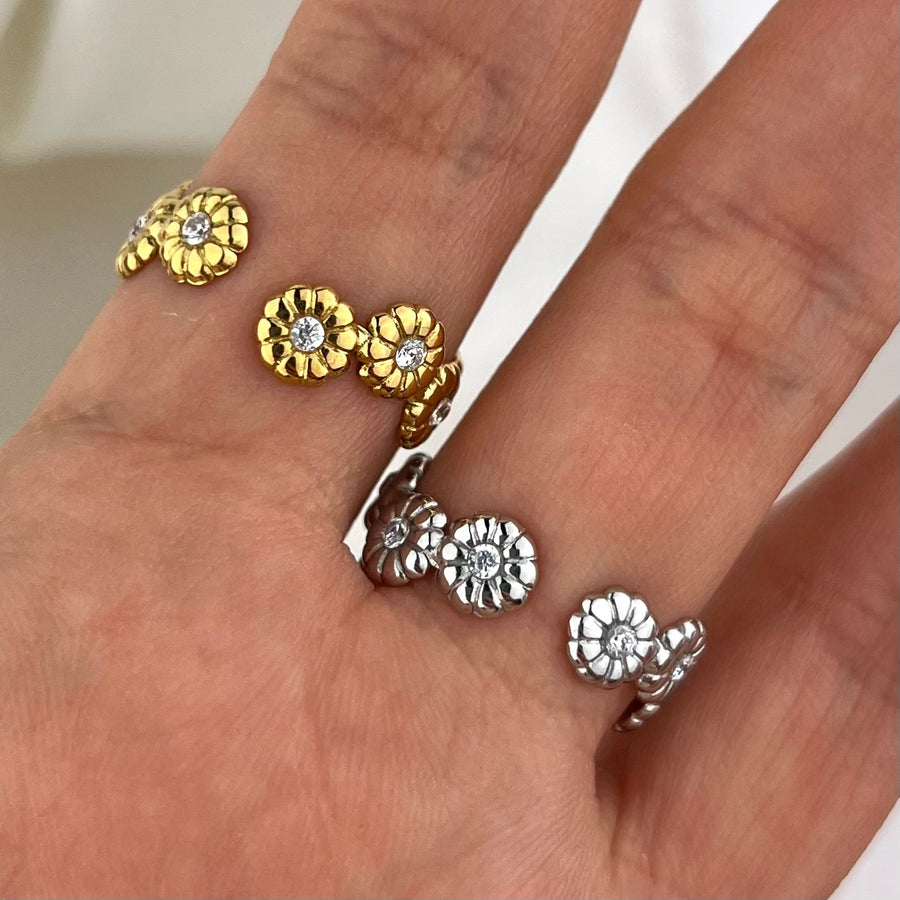 Anello Daisy - dettaglio