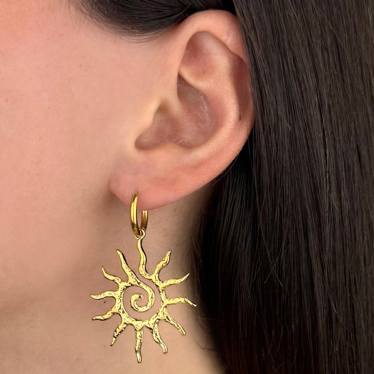Orecchini Sunshine - dettaglio