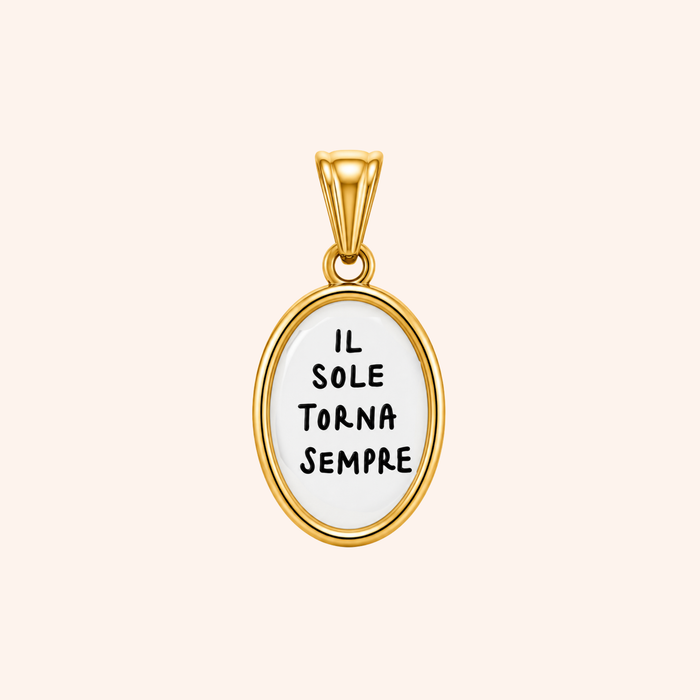 Ciondolo Il Sole Torna Sempre