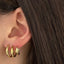 Juego de pendientes Naya