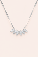 Collana Crystal in oro - close-up