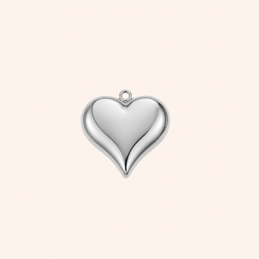 Colgante Corazón Abombado