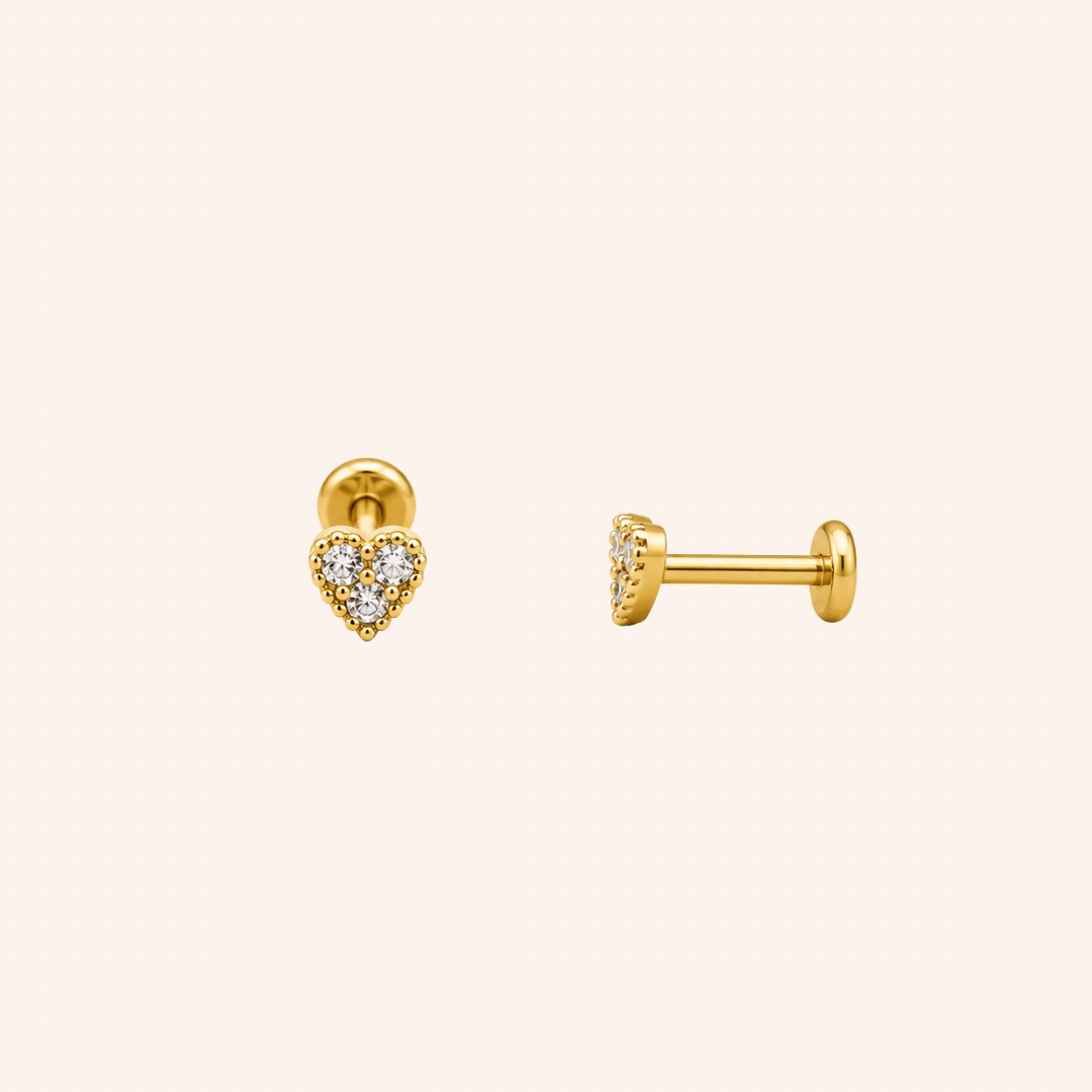 Flat Mini Heart
