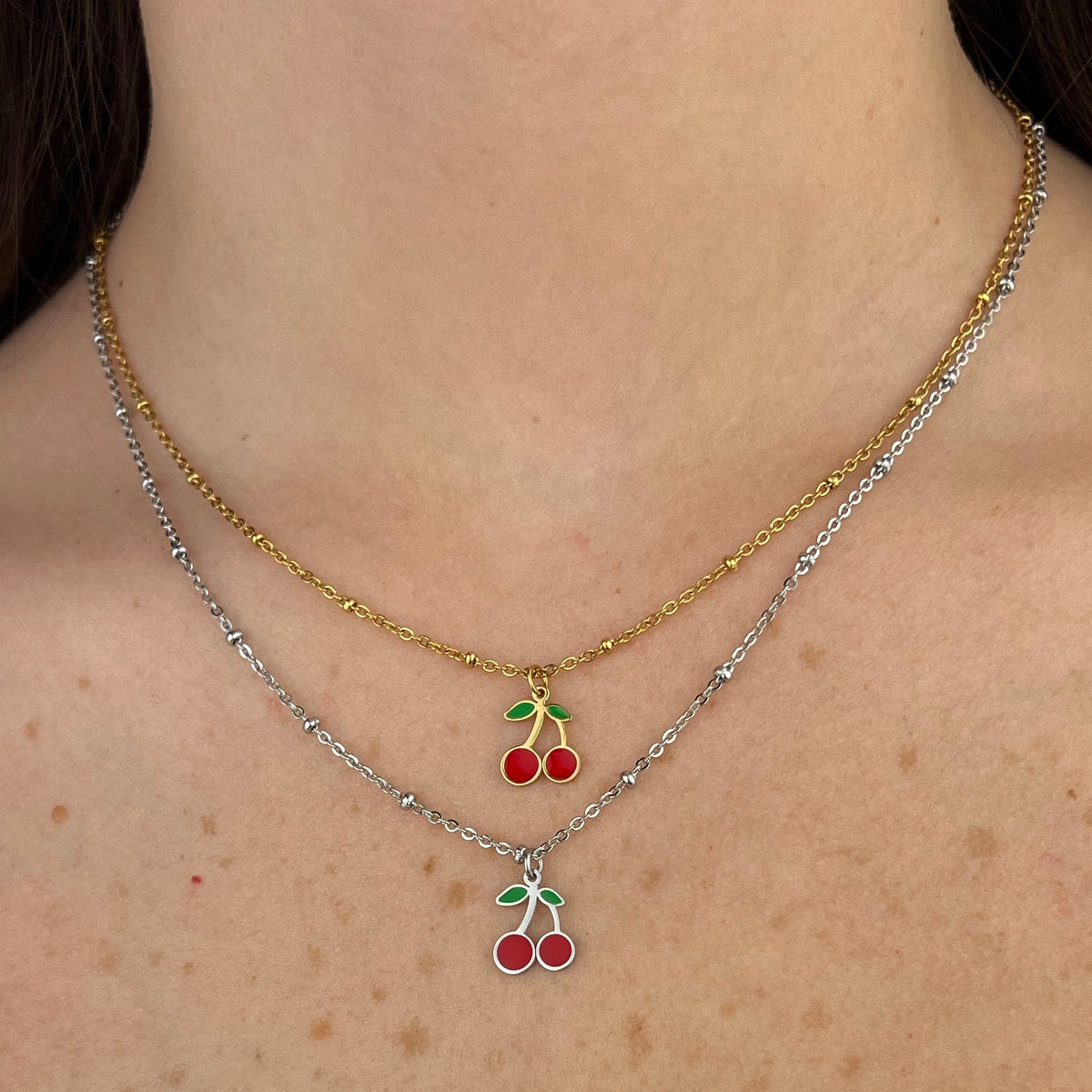 Collana Fruits - vista laterale