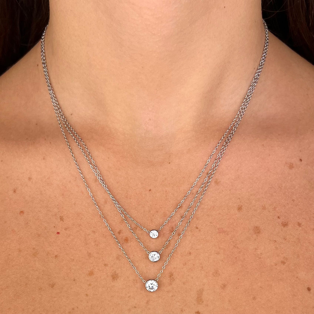 Collana Tris luce - dettaglio