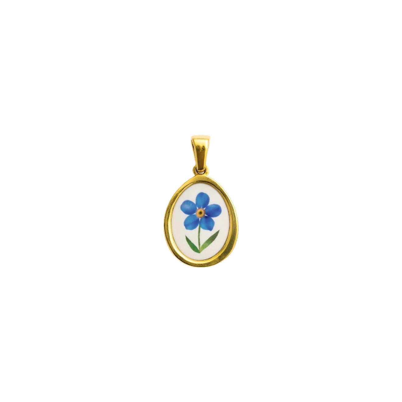 Ciondolo Fiore blu (Novità)