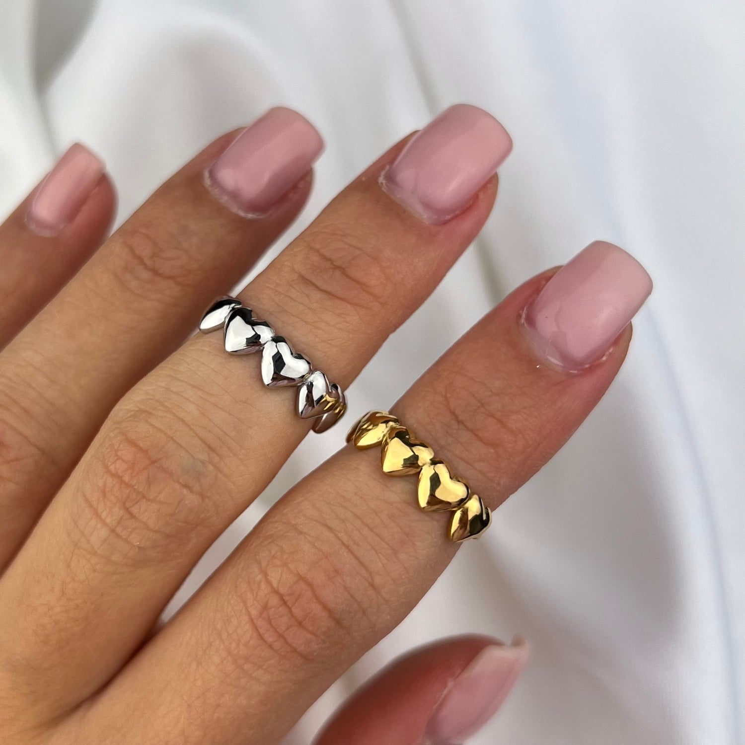 Anello Falange Cuoricini (Novità)