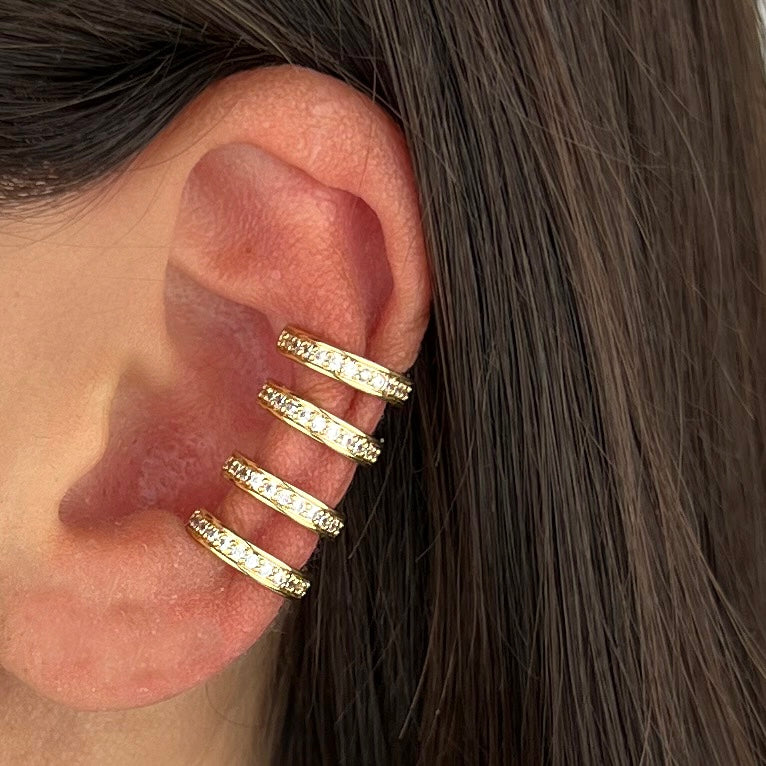 Earcuff Isa Pavè