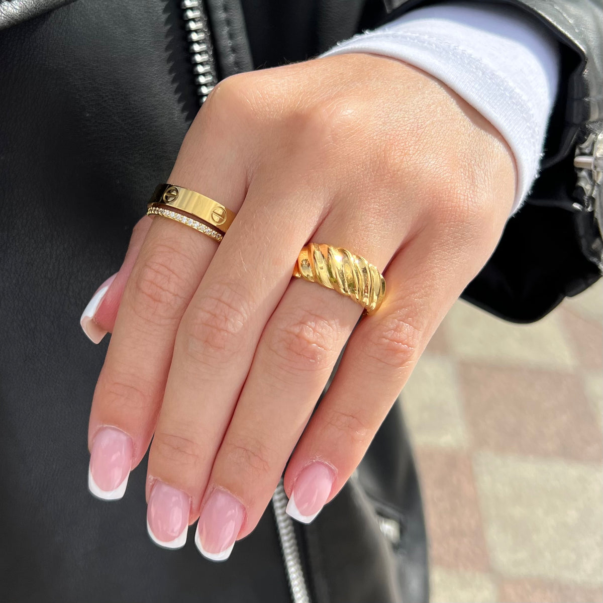 Anello Love - vista frontale