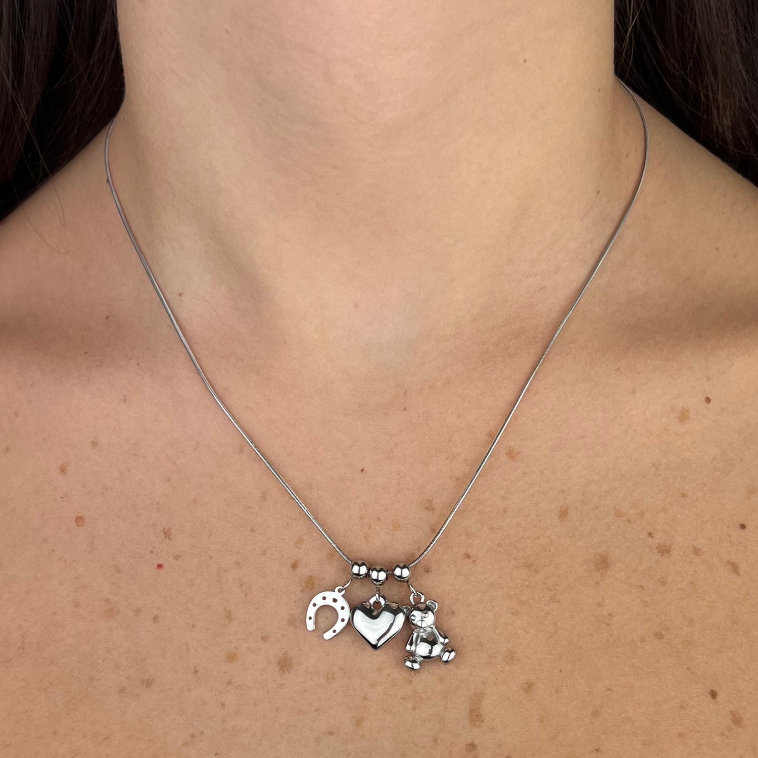 Collar de corazón