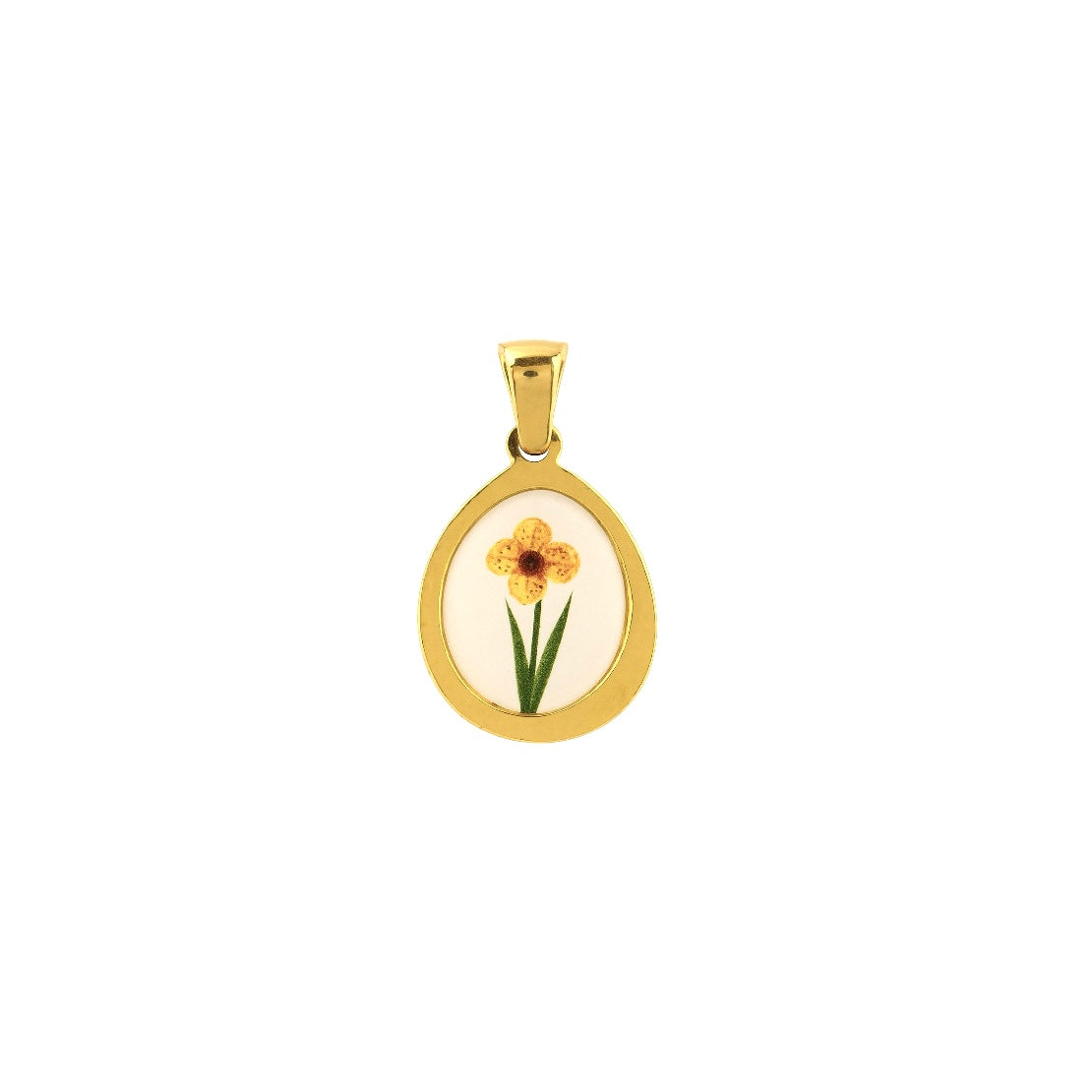 Ciondolo Fiore giallo (Novità)