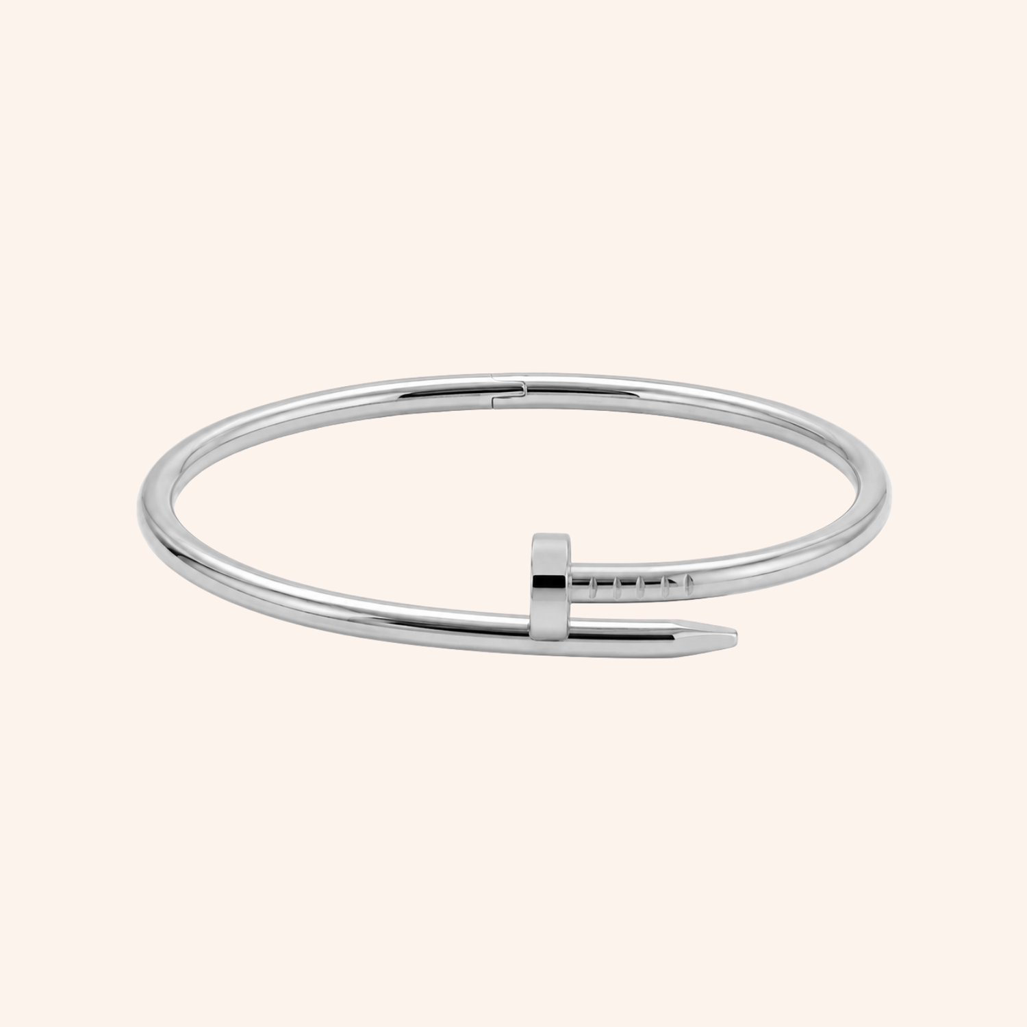 Pulsera de clavos rígidos