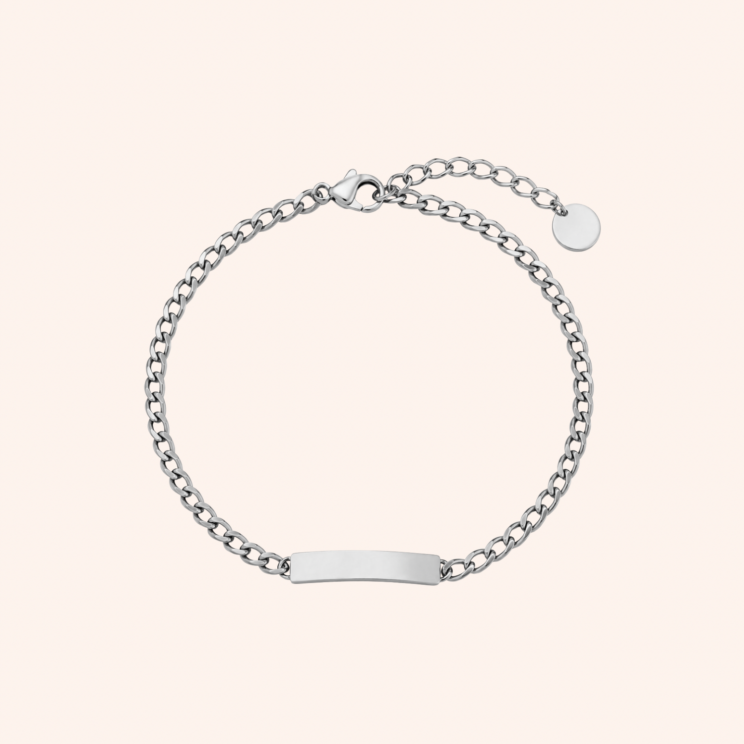 Bracciale Chain Targhetta
