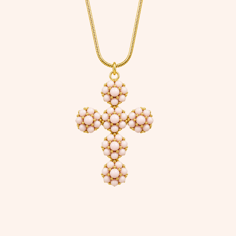 Collana Bloom in oro - dettaglio