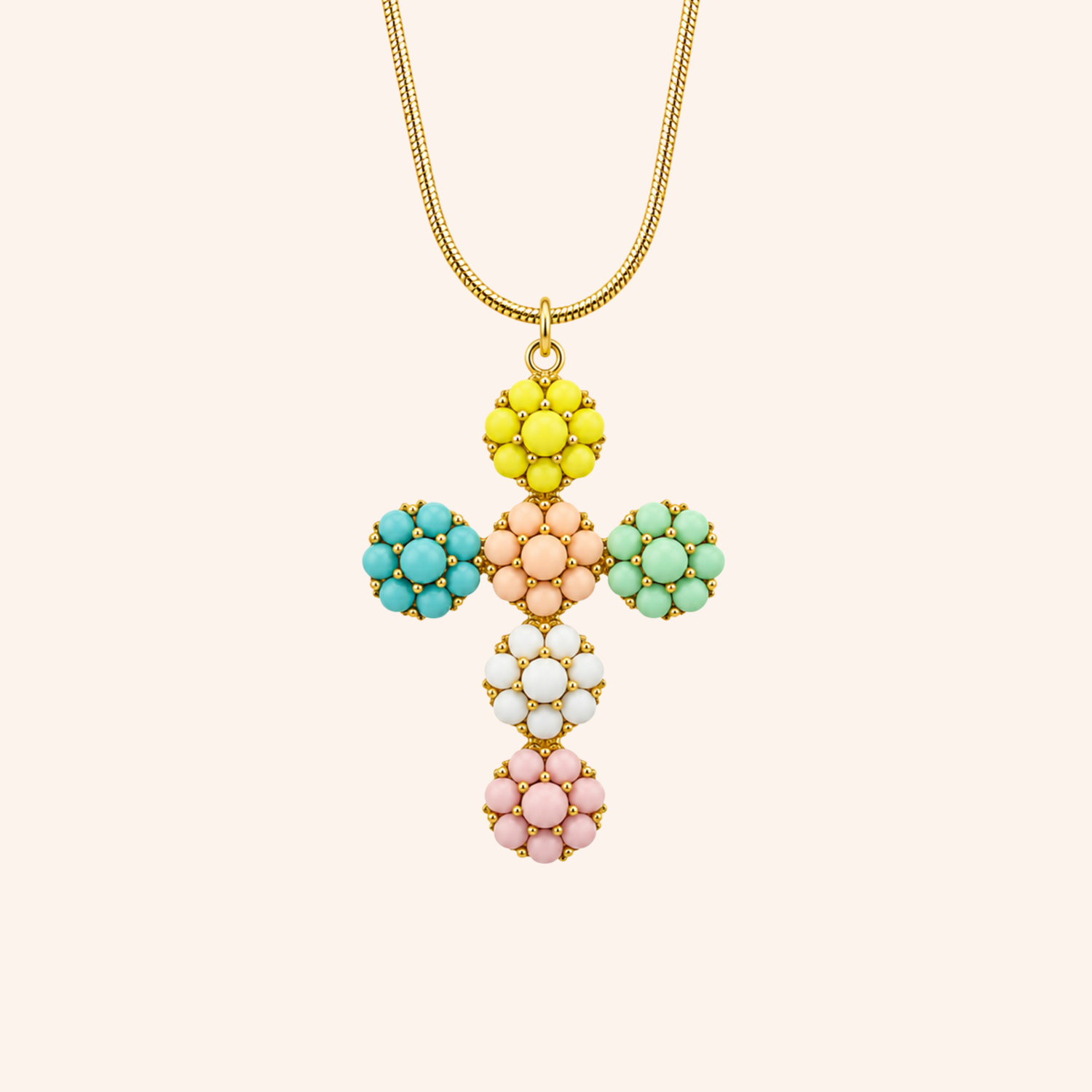 Collana Bloom in oro