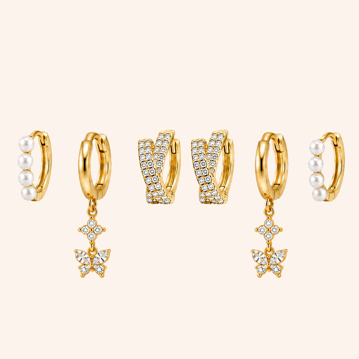 Set Orecchini Pearly Bloom