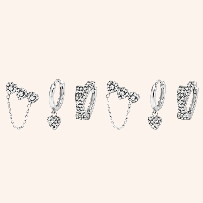 Set de Pendientes Royal Love