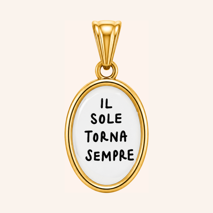 Ciondolo Il Sole Torna Sempre