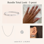 Bundle Total Look 5 pezzi argento