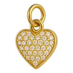 Ciondolo Cuore Pavè