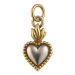 Ciondolo Cuore Sacro Piccolo Argento