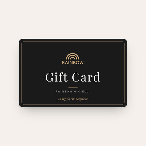 Gift card Rainbow