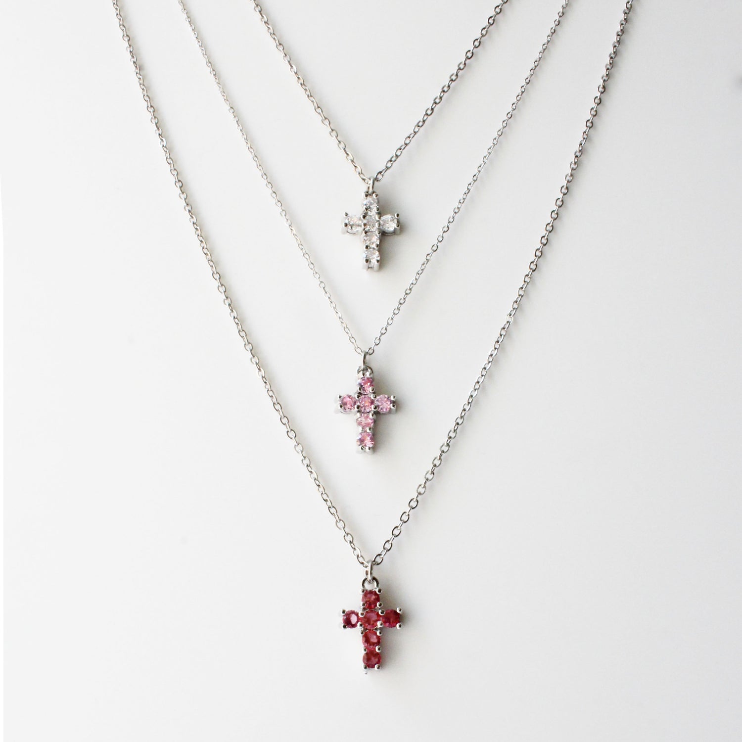 Collana Cross Colorfull