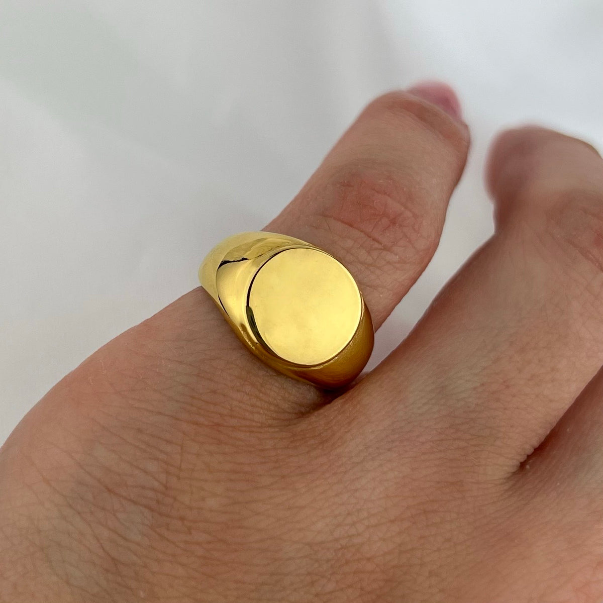 Anello Chevalier Simple Circle - dettaglio