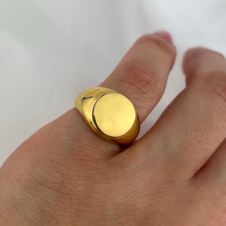Anello Chevalier Simple Circle - dettaglio