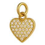 Ciondolo Cuore Pavè
