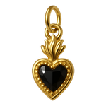 Ciondolo Cuore Sacro Piccolo Nero