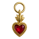 Ciondolo Cuore Sacro Piccolo Rosso