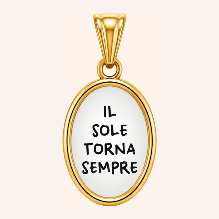 Ciondolo Il Sole Torna Sempre