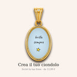 Ciondolo personalizzato con la tua frase
