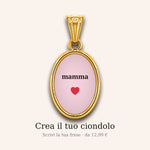 Ciondolo personalizzato con la tua frase