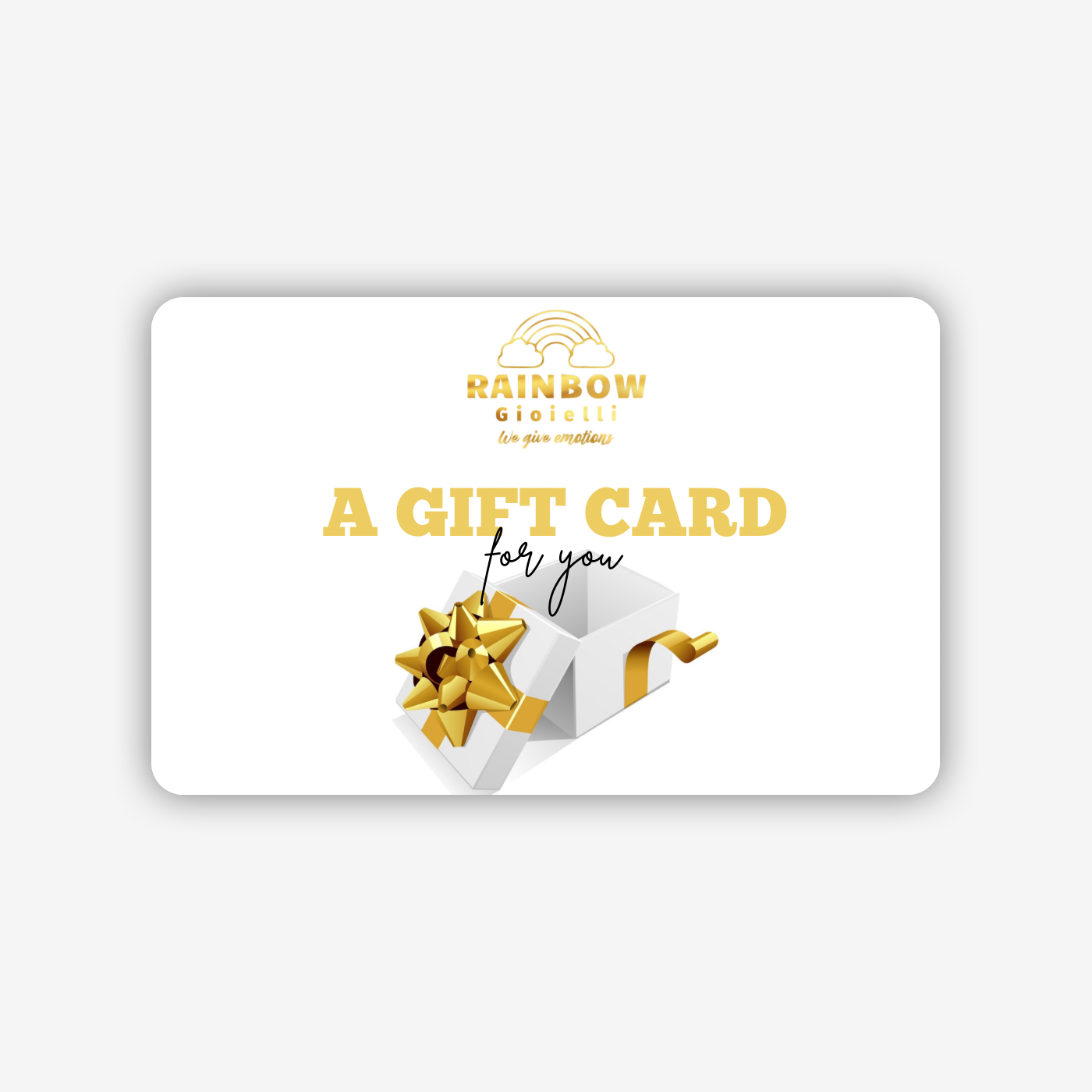 Tarjetas de regalo