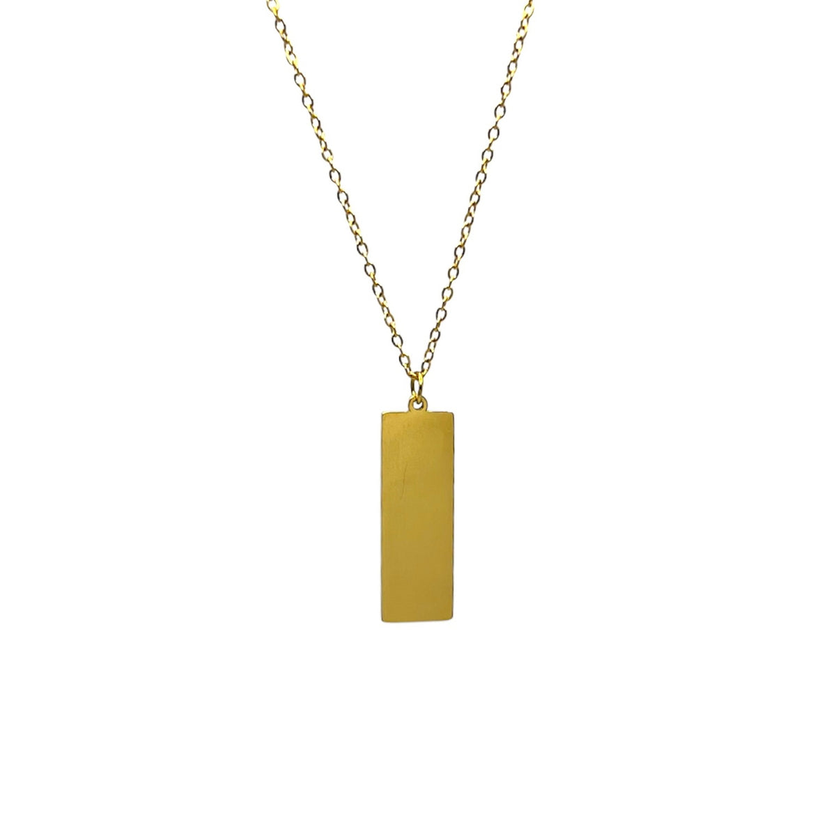 Collana Targhetta Pendente - dettaglio