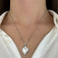 Collana Cuore Sacro Zirconato