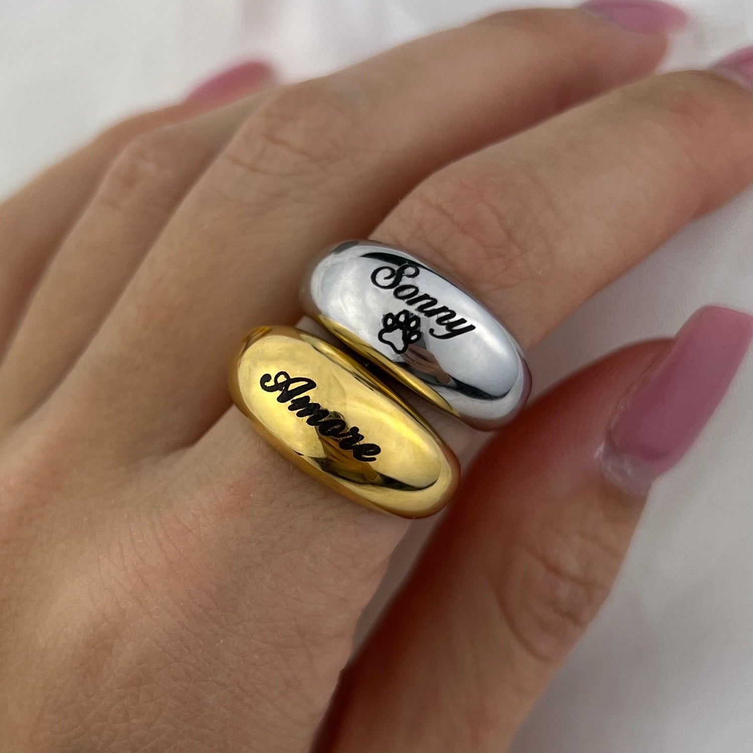 Anillo Fedón con grabado