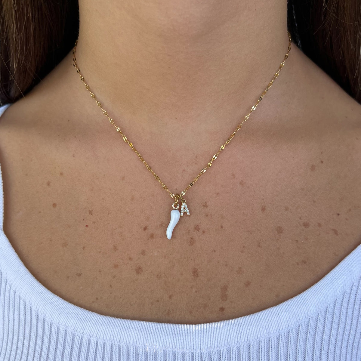 Collana Lucky - vista laterale