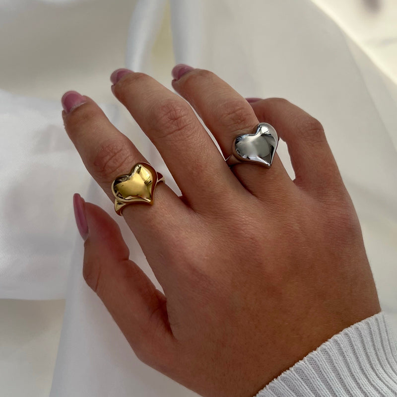 Anello Rounded Heart