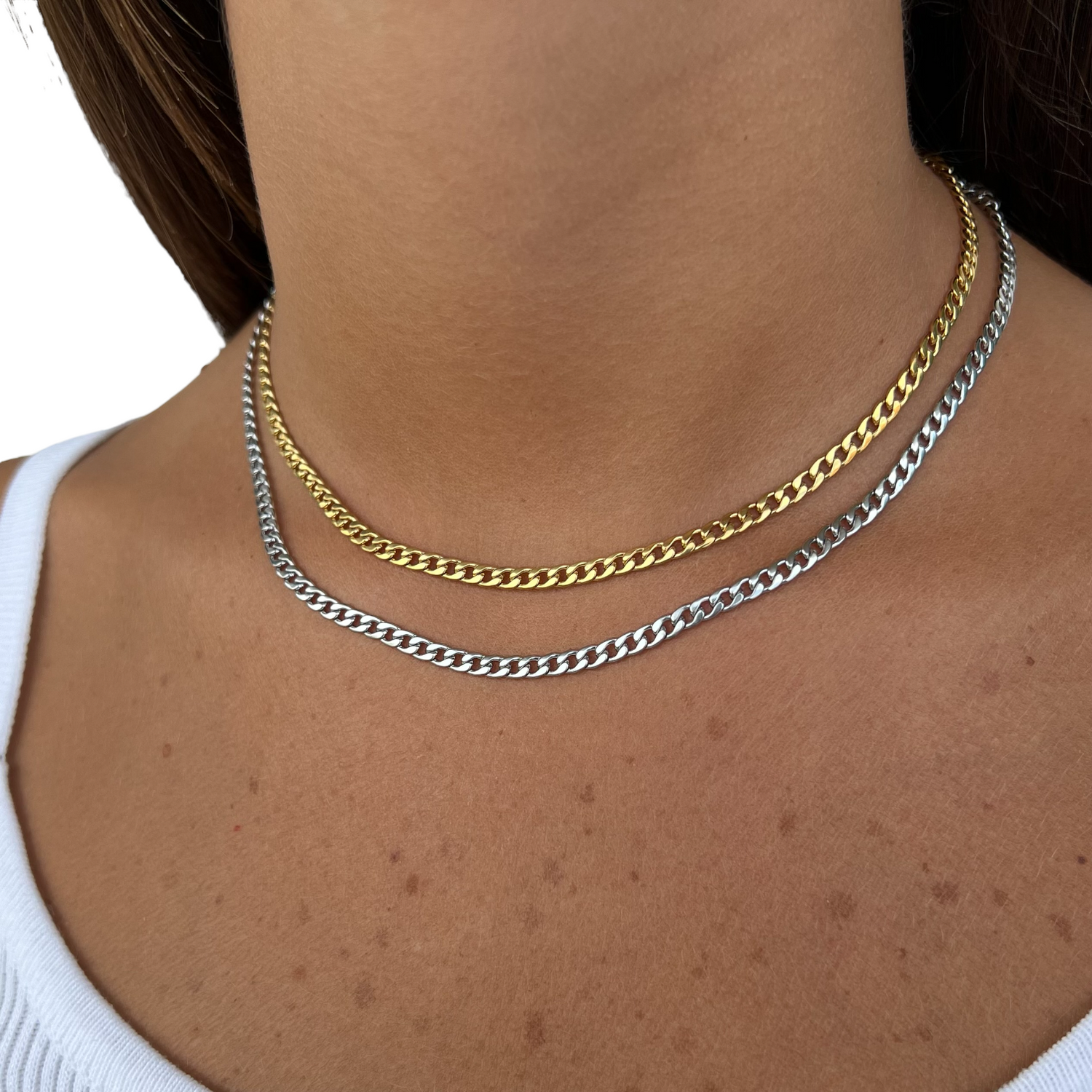 Mini collar de cadena
