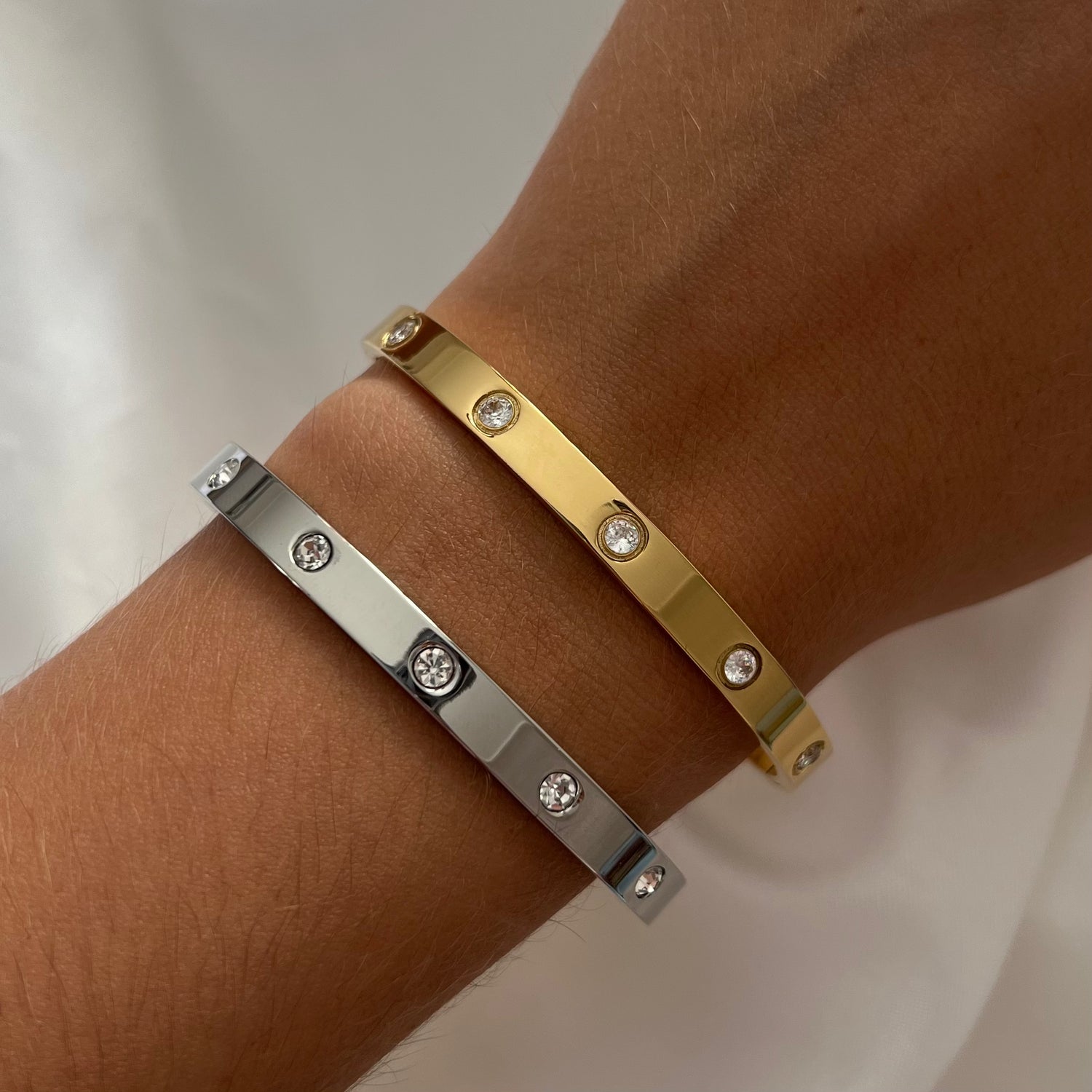 Bracciale Rigido Punti Luce