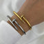 Bracciale Chiodo Pavé Rigido