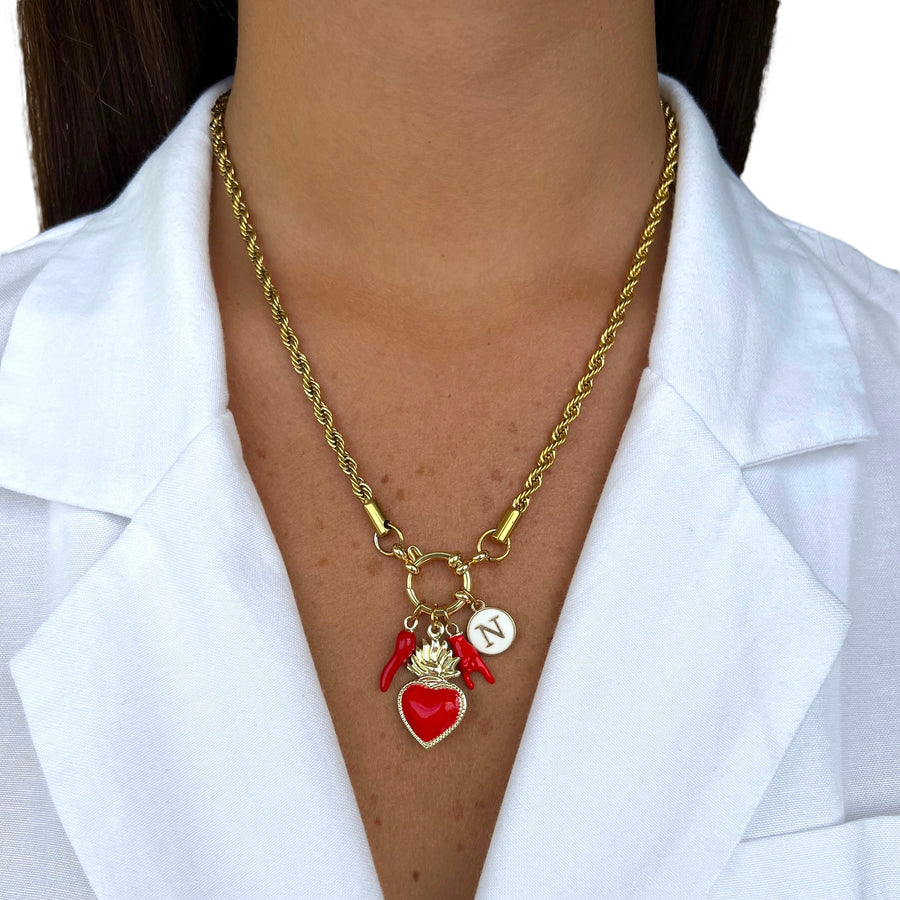 Collana Charms in oro