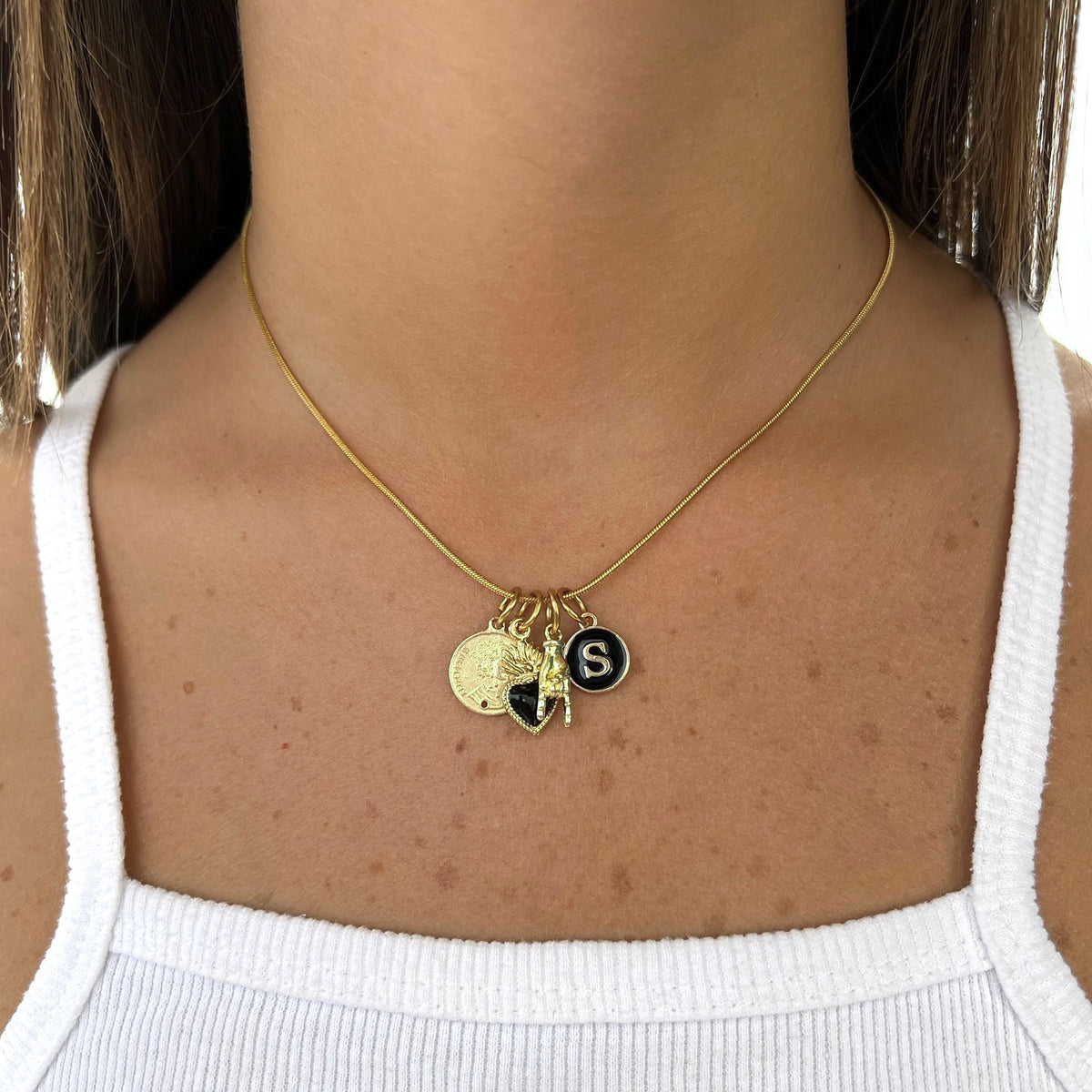 Collana Essentials in oro - dettaglio