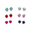 Preciosos pendientes de lobo en plata 925